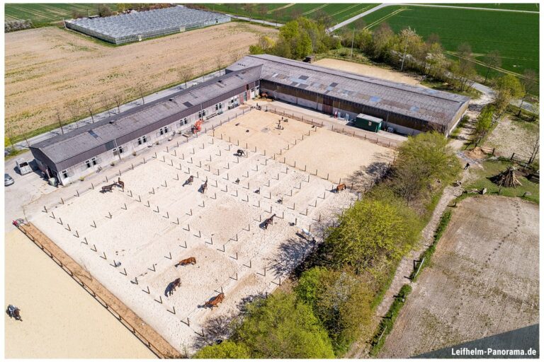Beckumer Reiterverein e.V. Luftaufnahme - Umbauprojekt - Nach dem Umbau 2022