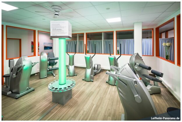 Leifhelm-Panorama-Anne-und-Bernd-Pelster-Krankengymnastik-01 Pelster Physiotherapiepraxis Beckum - Milon Kraft-Ausdauer-Zirkel - Leifhelm Panorama