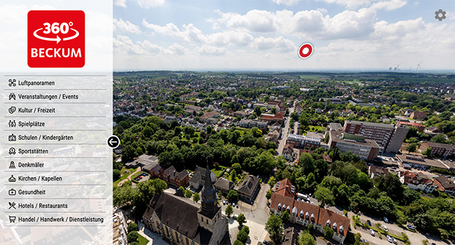 Virtueller Rundgang - 360beckum.de